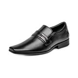 Sapato Social Masculino Basico Confortavel Solado Borracha Palmilha Macia Design Moderno