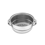Cozi-vapore Tramontina Solar Em Aço Inox Com Alças 24 Cm 5,6 L
