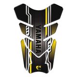 Adesivo Resinado Protetor De Tanque Moto Yamaha Dourado Cor Dourado