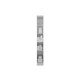 Modulado De Quarto Armário Cantoneira Rizon C- 4 Prateleiras Branco - Novo Horizonte
