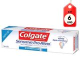 Kit C/06 Colgate Pro Alivio Branqueador Creme Dental 50g