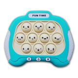 Brinquedo Pop It Eletrônico Gamer Console Anti Estresse Azul