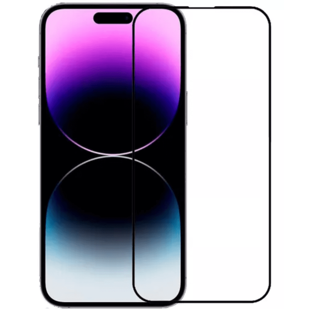 Película De Vidro Temperado 3d Iphone 14 Pro Borda Preta