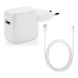 Carregador + Cabo 12w Lightning Compativel Iphone/ipad 5 6 7 8 X Plus