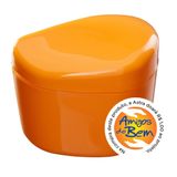Porta-algodão Plástico De Mesa Tangerina Astra