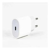 Fonte USB Tipo-C 20W Turbo Compatível iPhone/iPad SE 8 X XR XS 11 12 13
