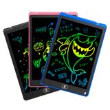 Lousa Tablet Infantil Digital Escrever E Desenhar 12&quot; Preta