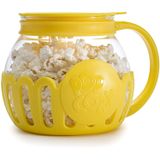 Pipoqueira Micro-ondas Ecolution Micro-pop Vidro Borossilicato Tampa 3 Em 1 15l - Lanche Amarelo