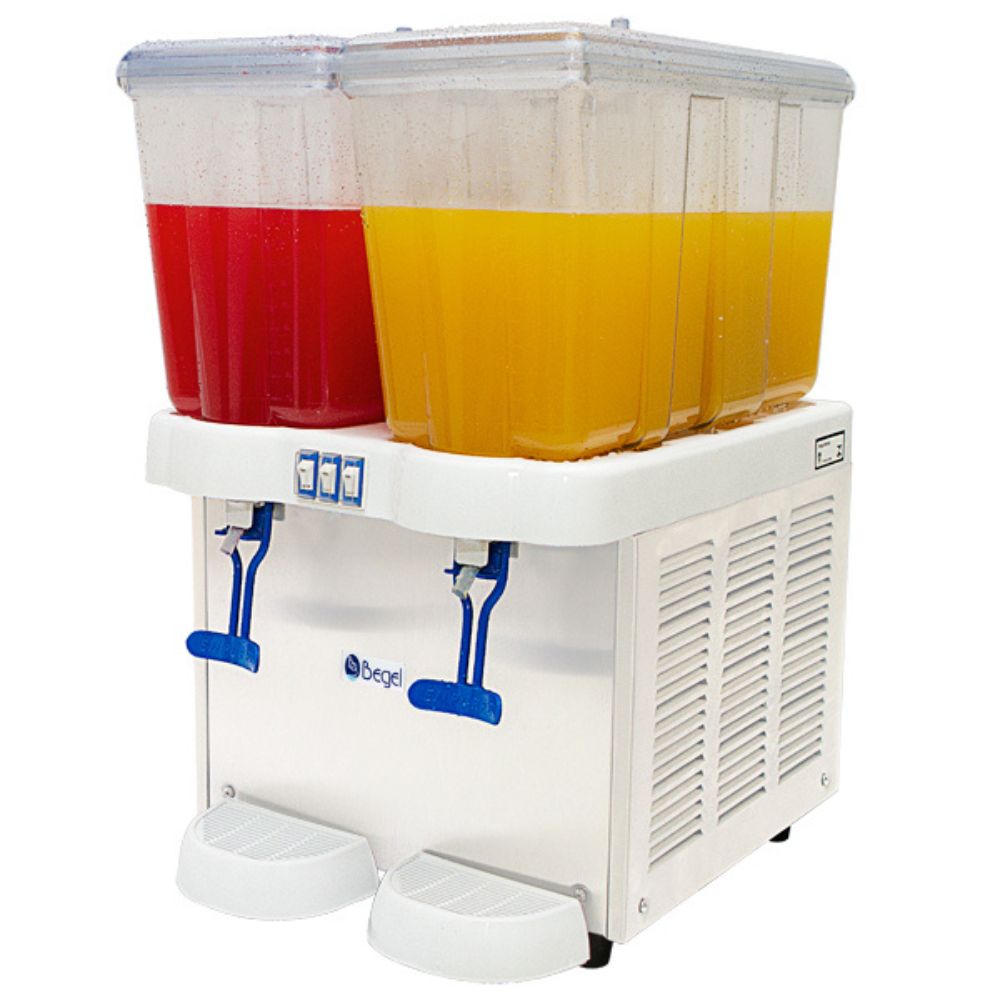 Refresqueira Comercial De 32 Litros Jpii Begel Suqueira Branca Eletrozincada 220v