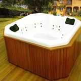 Spa Ouro Fino GoldSpacril Standard Retangular 200cmx1,90mx70cm 07 Jatos Branco