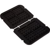 Placas De Waffle Cuisinart Gr-wafp Griddler Preto