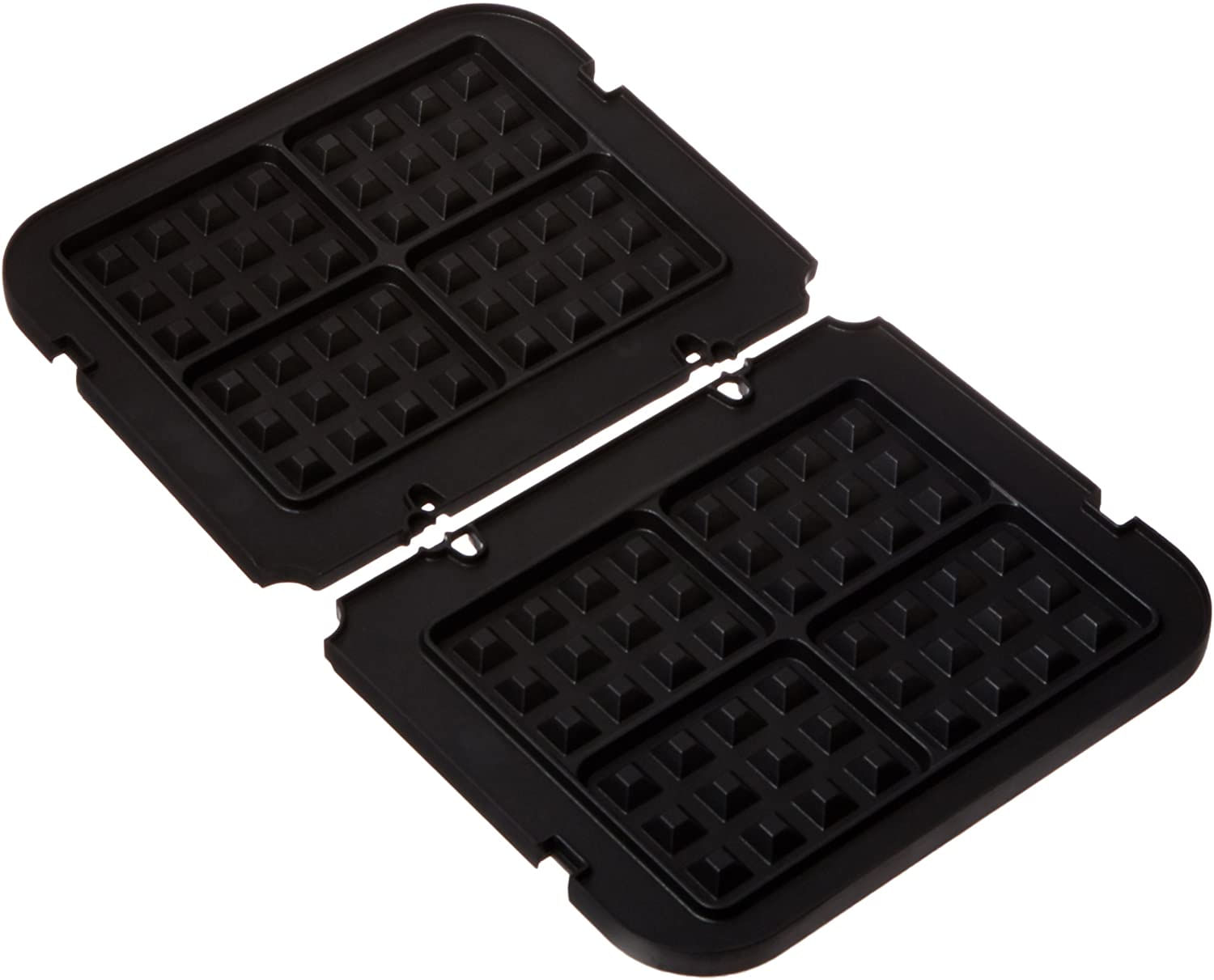 Placas De Waffle Cuisinart Gr-wafp Griddler Preto