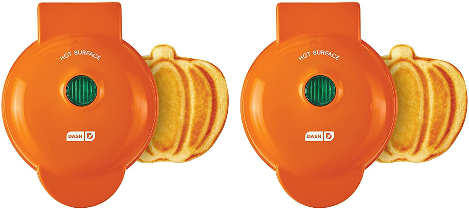 Dash Mini Waffle Maker (2 Pacote) Para Waffles Individuais Browns De Hash Chaffles Keto Com Superfícies Fáceis De Limpar Antiaderente 4