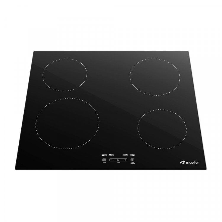 Cooktop 4 Bocas de Indução com Turbo MCI014BG1 220V Mueller Preto