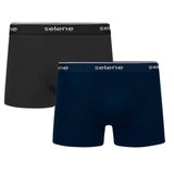 Kit 2 Cuecas Masculina Boxer Algodão