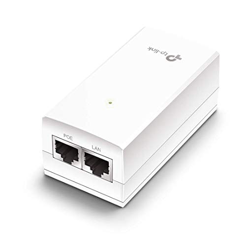 Adaptador Tp-link Poe  Injector 24v Dc  Portas Gigabit  100m  Montável Na Parede (tl-poe2412g)