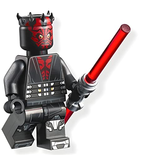 Lego Star Wars Darth Maul Minifigura Dupla Face - Otimizado Lego Star Wars Darth Maul Dual Face