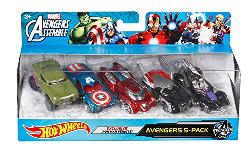 Hot Wheels - Avengers 5-pack Exclusivo Amazon