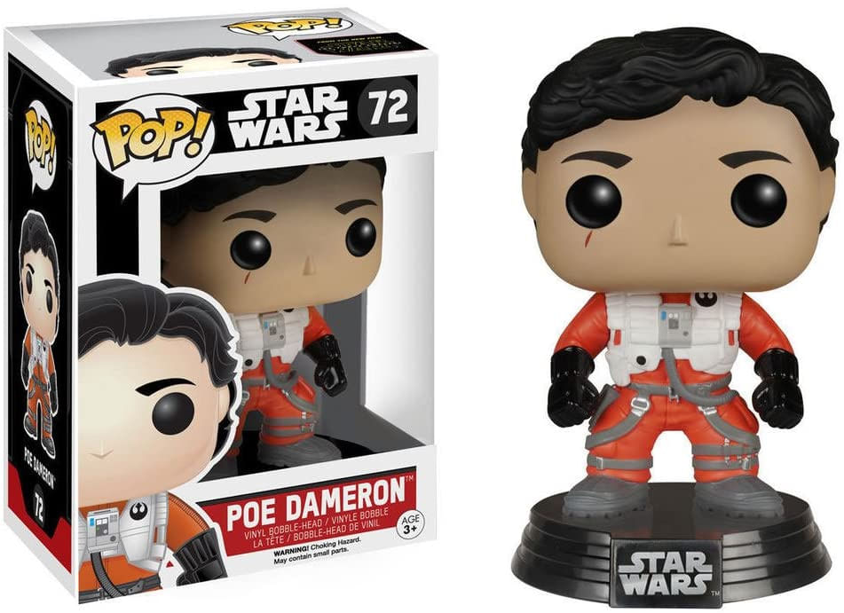 Funko Pop Star Wars Poe Dameron Sem Capacete (exclusivo)