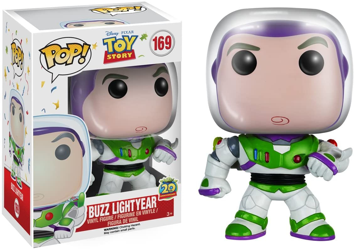 Funko Pop Disney Toy Story Buzz Nova Pose Fig. Ação Verde