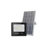 Refletor Led Solar Taschibra Tr Sun 25w Preto 6500k Luz Branca