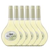 Kit 6 Garrafas de Vinho Mateus Branco