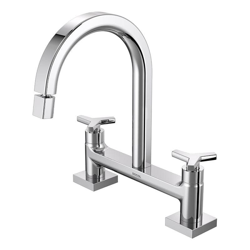 Torneira Misturador Docol City 877706 De Bancada Cromada - Único