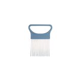 Garfo Para Cortar Alimentos Azul Oikos