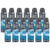 Kit 12 Desodorantes Aerosol Dove Men+Care Proteção Total 150ml