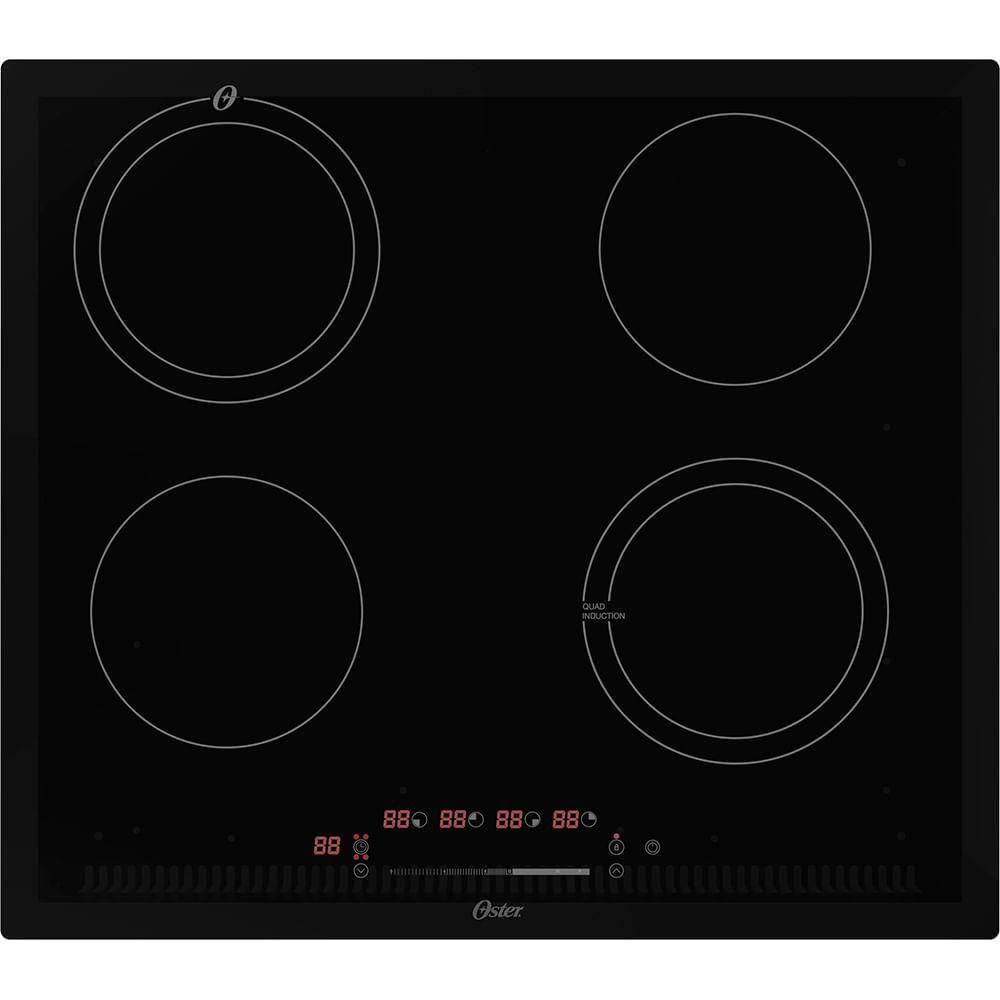 Cooktop Por InduÃ§Ã£o 4 Bocas Oster Touch Screen - 220v