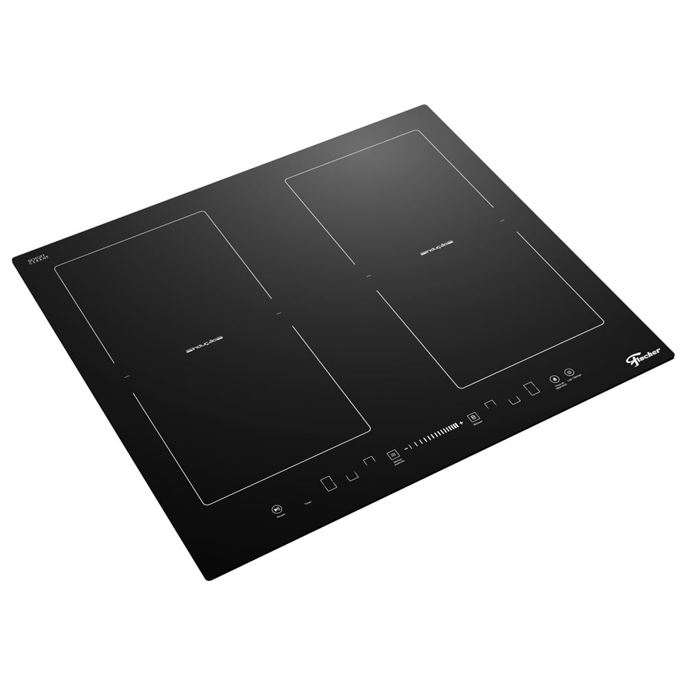 Cooktop Por Indução Fischer Smartzone 4q Com 4 Bocas Preto - 220v - Único