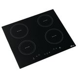 Cooktop Por Indução Fischer 4q Com 4 Bocas Preto - 220v - Único