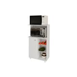 Balcao Fruteira Cozinha Bf 3207 C 1 Porta 2 Cestos E 1 Nicho Branco Tecno Mobili