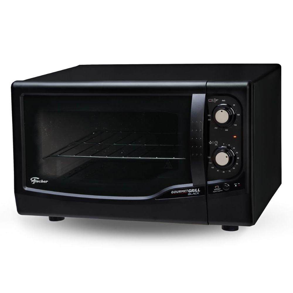 Forno Elétrico De Bancada Fischer Gourmet Grill 44l Preto - 220v - Único