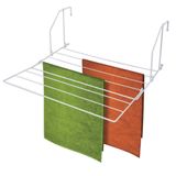 Varal Portátil Pratik Balcony Em Aço 3 Posições 0,50cm X 0,44cm X 0,18cm
