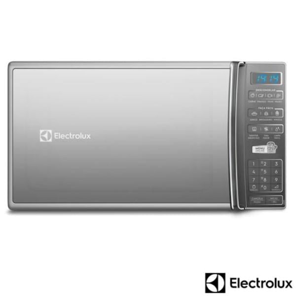 Micro-ondas Electrolux com 27 Litros de Capacidade e FunÃ§Ã£o Tira Odor Prata - MS37R - 127V