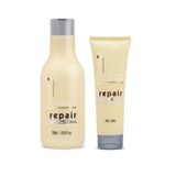 Kit Hobety Repair Line Shampoo 300Ml + Emulsao 240Gr