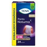 Roupa Íntima Tena Pants Noturna G/eg - 4 Pacotes Com 24 Tiras
