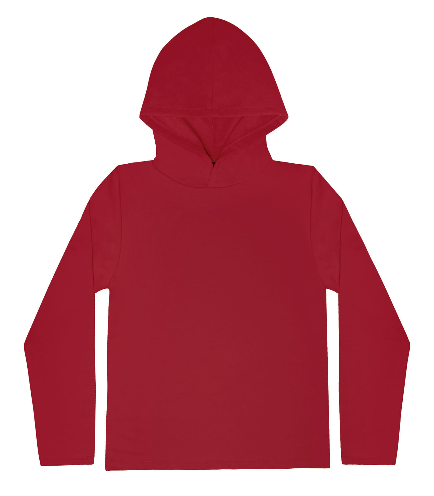 Blusão Feminino Com Capuz Rovitex Vermelho P