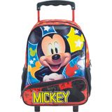 Mochila Com Rodinhas Hey Mickey 14 Xeryus Disney