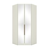 Canto Closet Modulado 2 Portas com Espelho 3 Gavetas Seletto Henn