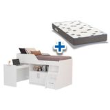 Colchao Ortobom D33 Cama Multifuncao Bianca Ii Branco