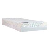 Colchao Solteiro Enrolado A Vacuo Espuma D33 Visco Gel Vitagel Space Double Face Bed In Box 88x188x24 Castor