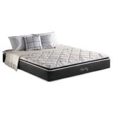 Colchao Casal Espuma Compact Ag 65 D28 Star Pillow Top Black 138x188x30 Anjos