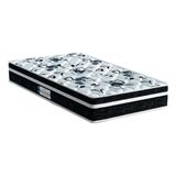 Colchao Solteiro D28 Ep Anatomico Prodormir Advanced Tech1000 Euro Pillow Black 78x188x24 Probel