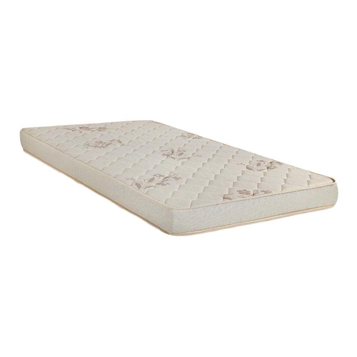 Colchao Solteiro Espuma D45 Gran Luck Flora Pro Saude 88x188x20 Luckspuma