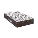 Colchao Solteiro D28 Ep Anatomico Orthoface Euro Pillow Brown 88x188x25 Polar