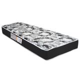 Colchao Solteiro Espuma D28 Celebrity Black 78x188x12 Luckspuma