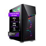 Pc Gamer I7 16gb Ddr3 Gtx 1050 Hd 1tb Ssd 240gb Fonte 500w