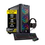 Pc Computador Gamer I5 10° 16gb Ram Ssd 500gb Rtx 2060